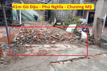 CHÍNH CHỦ BÁN LÔ ĐẤT SIÊU ĐẸP 41M TẠI PHÚ NGHĨA-CHƯƠNG MỸ-HÀ NỘI