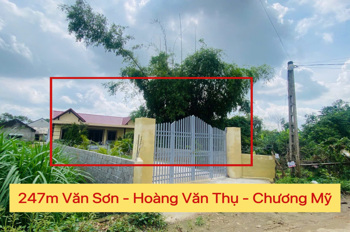 BÁN CĂN NHÀ NGHỈ DƯỠNG 247M TẠI HOÀNG VĂN THỤ-CHƯƠNG MỸ-HÀ NỘI