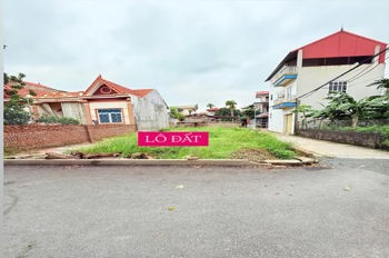 BÁN MẢNH ĐẤT LÔ GÓC 2 MẶT TIỀN SIÊU ĐẸP _ TẠI VÕNG NGOẠI – VÕNG XUYÊN _ PHÚC THỌ
