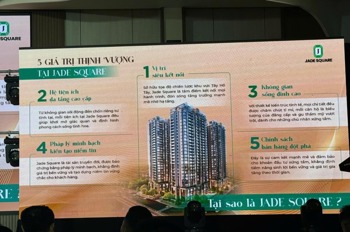 Jade Square Tây Hồ Tây: Khu Căn Hộ Cao Cấp - View Sông Hồng, Tiện Ích 5 Sao