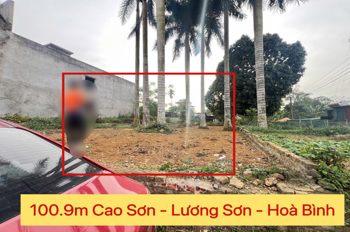 LÔ ĐẤT RẺ NHẤT THỊ TRƯỜNG 100,9M TẠI LƯƠNG SƠN-HÒA BÌNH