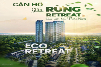 Cần bán gấp căn hộ 2PN Eco Retreat view hồ thiên nga xịn sò phân khu 6 Eco Retreat