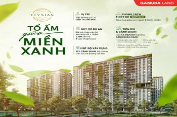 Căn hộ Elysian quận 9, danh sách các căn hộ 1,2,3PN giá tốt view đẹp, mua ngay trực tiếp CĐT, CK 8%