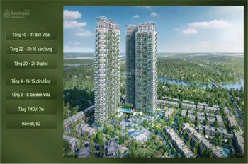 Căn hộ Eco Retreat penhouse, sky villa, duplex, garden villa 4PN 176m2 giữa đô thị Xanh Eco