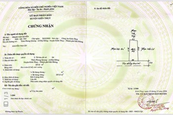 2.x tr/m2 - 207m2 Đại Đồng Kiến Thụy Zalo 0567222555