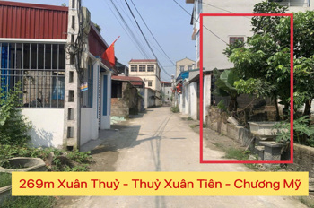 CHÍNH CHỦ BÁN LÔ ĐẤT 269M TẠI THỦY XUÂN TIÊN-CHƯƠNG MỸ-HÀ NỘI