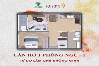 Bán Căn 1PN Glory Heights Giá Tốt Nhất - F0 Chính Chủ