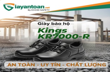 Giày Bảo Hộ K2 TE7000-R: An Toàn, Bền Bỉ, Chống Đâm Xuyên