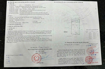 SIÊU RẺ NHÀ VƯỜN (13X24) MT XUÂN THỚI THƯỢNG 24, HÓC MÔN