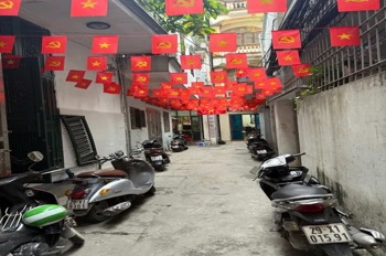 Bán nhà mặt ngõ Đê Tô Hoàng - Bạch Mai, 30m2, 3 tầng, giá 6.3 tỷ