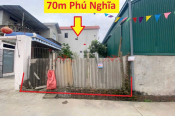 LÔ ĐẤT SIÊU ĐẸP 70M TẠI KHU CÔNG NGHIỆP PHÚ NGHĨA-CHƯƠNG MỸ-HÀ NỘI
