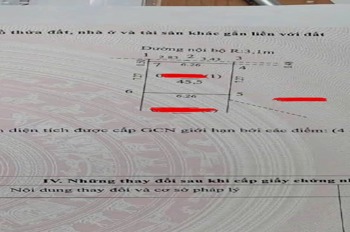 Bán đất tặng nhà 2 tầng Bắc Từ Liêm 46m2, Mặt tiền 6m, Ô tô vào tận nhà