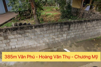 SIÊU HÓT BÁN LÔ ĐẤT 385M TẠI HOÀNG VĂN THỤ-CHƯƠNG MỸ-HÀ NỘI