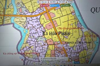 CHÍNH CHỦ CẦN BÁN GẤP LÔ ĐẤT CÓ VỊ TRÍ ĐẸP TẠI XÃ HÒA PHƯỚC – P. HÒA XUÂN – TP. ĐÀ NẴNG