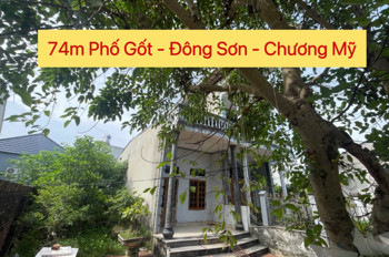 BÁN ĐẤT TẶNG NHÀ 1 TẦNG 74M TẠI ĐÔNG SƠN-CHƯƠNG MỸ-HÀ NỘI