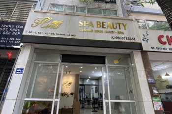 CHÍNH CHỦ CẦN SANG NHƯỢNG CỬA HÀNG SPA - KHU ĐÔ THỊ ĐẠI THANH -THANH TRÌ - HÀ NỘI