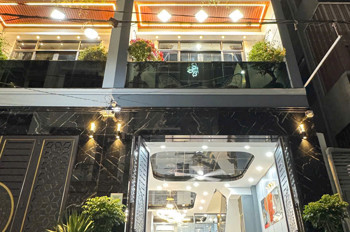 Bán Nhà Hẻm oto mới xây 100% Đào Tông Nguyên, Nhà Bè: 4x13m, 4 Tầng