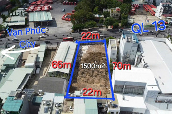 Bán Lô Đất Lớn Mặt Tiền Quốc Lộ 13, Hiệp Bình Phước - TP Thủ Đức, Hồ Chí Minh