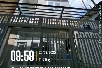 Sát MT Phú Thọ Hòa 4Tầng Mới Đẹp Giá Nhỉnh 4 Đồng 3PN+3WC+Sân Thượng