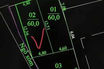 1.3xx tỷ - 60m2 lô góc gần chợ Sang Minh Tân Dương Kinh Zalo 0567222555