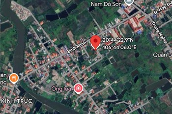 4 tỷ – 850m2 Nam Đồ Sơn Zalo 0567222555