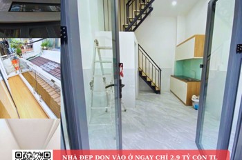 2.9 TỶ CÒN TL - ĐƯỜNG ÂU CƠ - NHÀ ĐẸP VÀO Ở NGAY 4 TẦNG 3PN 3WC  NGAY VÒNG XOAY LÊ ĐẠI HÀNH