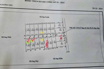 1.4x tỷ 50m2 Hải Phong Dương Kinh, sát dự án Vinhomes Dương Kinh – Kiến Thụy Zalo 0567222555