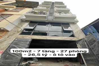 Bán Tòa CCMN Cao Cấp Quang Tiến, Đại Mỗ - Giá 26.5 Tỷ, Dòng Tiền Ổn Định