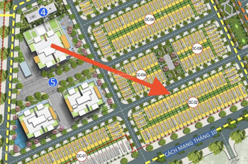 Bán lô đất nền DC02-49 - KĐT Cầu Trúc Sông Công 108.75m², giá 1.850 tỷ, vị trí nhìn công viên,