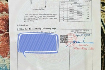 Lô góc 94,8m² – mặt đường 402 Tư Thủy, giá chỉ nhỉnh 3 tỷ  ZALO 0567 222 555