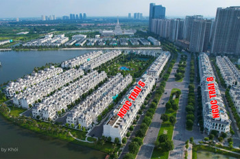 Shophouse mặt đường 52m, ngay 66 tòa chung cư Vinhomes Ocean Park 1 Hà Nội. Miễn TG