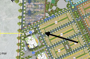 Bán lô góc 2 mặt tiền Khu đô thị Cầu Trúc Sông Công 114.5m, vị trí đẹp đối diện NOXH, giá 2.7 tỷ