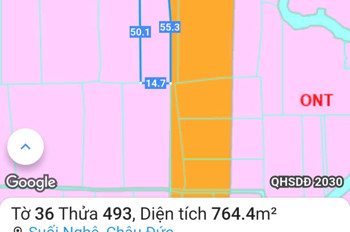 Chủ bán 55m mặt tiền 56b suói nghệ