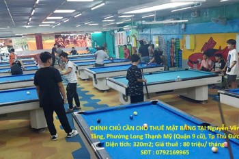 CHÍNH CHỦ CẦN CHO THUÊ MẶT BẰNG TẠI Nguyễn Văn Tăng, Phường Long Thạnh Mỹ (Quận 9 cũ), Tp Thủ Đức