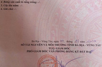 Chủ cần bán lô đất mặt tiền tỉnh lộ 52 -Long Tân(14*25)