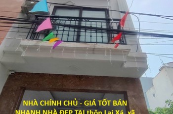 NHÀ CHÍNH CHỦ - GIÁ TỐT BÁN NHANH NHÀ ĐẸP TẠI huyện Hoài Đức TP Hà Nội