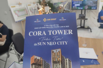 Chính thức nhận booking CORA TOWER – “Trái tim Sun Neo City”