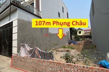 LÔ ĐẤT SIÊU ĐẸP 107M TẠI PHỤNG CHÂU-CHƯƠNG MỸ-HÀ NỘI