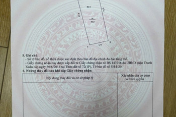 💥💥💥HÀNG HIẾM! Bán nhà THANH XUÂN - LÔ GÓC - Ô TÔ VÀO - PHONG THỦY TỐT