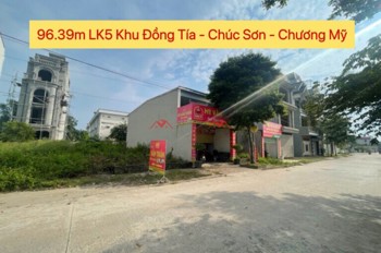 SIÊU PHẨM KINH DOANH NHÀ 2 TẦNG 96,39M TẠI KHU DỊCH VỤ ĐỒNG TÍA-TT CHÚC SƠN-CHƯƠNG MỸ-HÀ NỘI