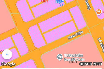 Chính chủ gởi  bán lô đất tđc Phước lập Mỹ Xuân tp Phú Mỹ , ở trung tâm lõi của tp