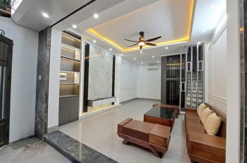 NHÀ MỚI FULL NỘI THẤT Ô TÔ ĐỖ CỔNG Thạch Bàn 42m2 X 6 Tầng X 9.5 tỷ Long Biên