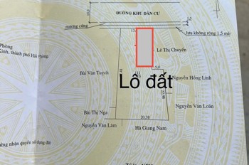 Lô đất hiếm 93,5m² mặt đường Tân Hợp – Tân Thành, Dương Kinh  Giá chỉ 2,x tỷ  ZALO 0567 222 555