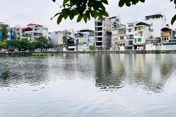 Siêu phẩm mặt hồ Bồ Đề, 100m x 7 tầng, mặt tiền 5.8m, thang máy, gara, kinh doanh, full nội thất