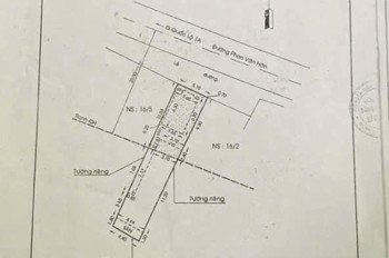 BÁN NHÀ (4.4x25) MẶT TIỀN PHAN VĂN HỚN, P.TÂN THỚI NHẤT, Q12