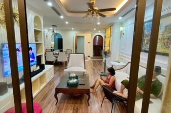 12,7 tỷ. CHCC Riverside Garden Vũ Tông Phan, Lô góc 126m, 3 ngủ, 2WC, 2 ban công, Full nội thất cao