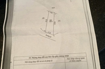 Bán đất chính chủ, diện tích 168.1m2, thổ cư 100%