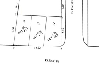 Bán 124m2 đất lô góc tặng nhà cấp 4 mặt tiền 23m đang cho thuê. Đường 13m khu Thạch Cầu