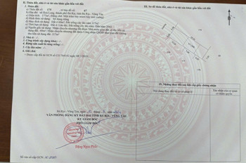 Mặt Tiền Đường Nhựa Gần Nút Giao Cao Tốc Biên Hoà Vũng Tàu