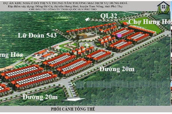 Chính chủ cần bán lô đất dự án Hưng Hoá River City